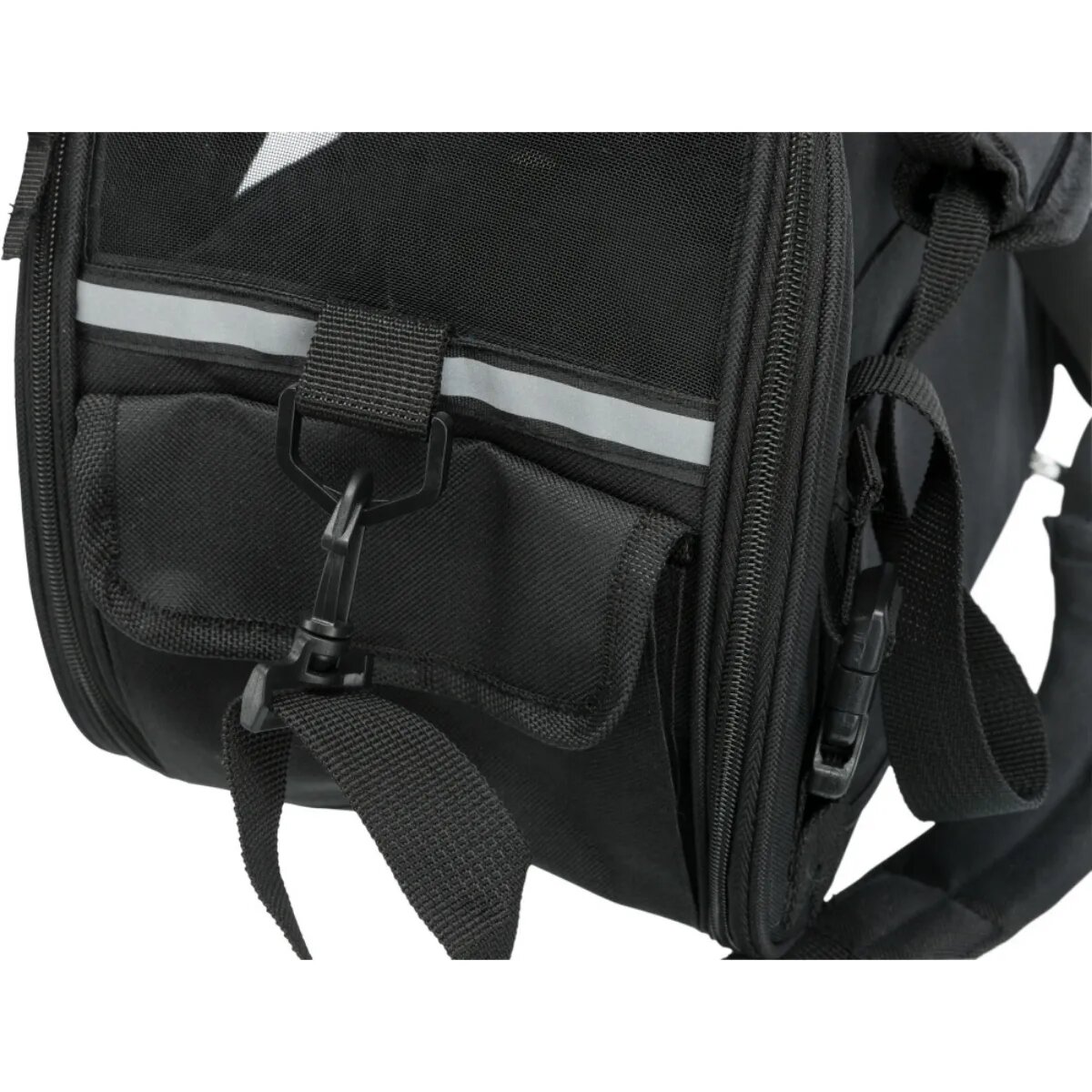 Trixie Madison geantă transport câini și pisici poliester deschidere laterală cu curea de umăr cu buzunare Madison geantă transport câini și pisici XS(max. 5kg) poliester deschidere laterală cu curea de umăr cu buzunare negru 19 x 28