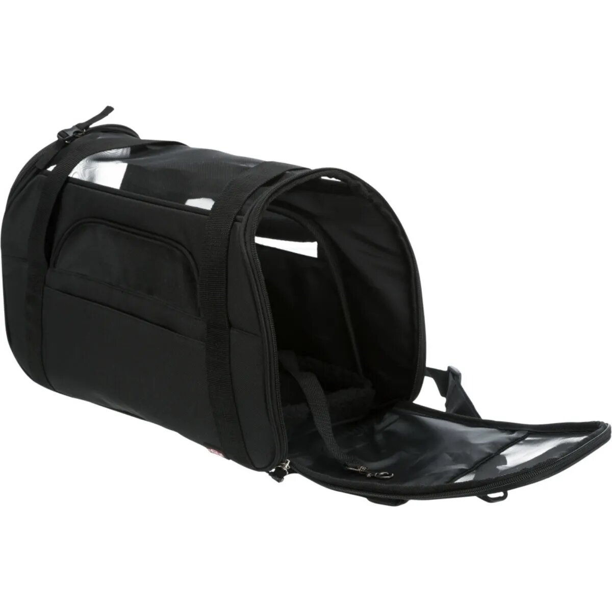 Trixie Madison geantă transport câini și pisici poliester deschidere laterală cu curea de umăr cu buzunare Madison geantă transport câini și pisici XS-S(max. 7kg) poliester deschidere laterală cu curea de umăr negru 25 x 33 x 50 cm
