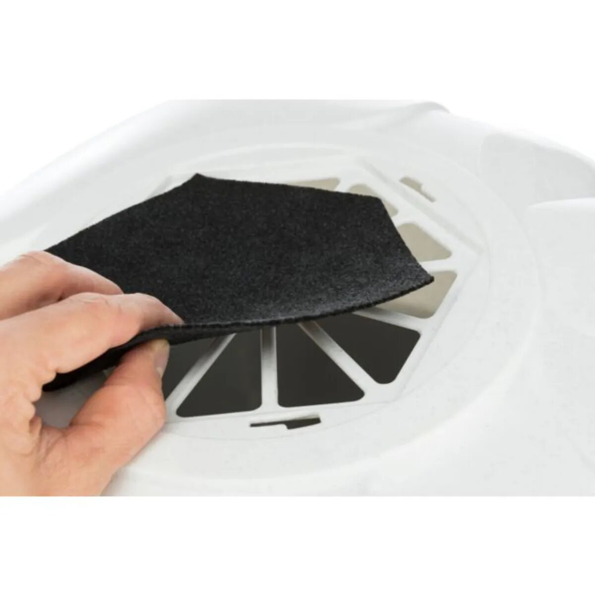 Trixie Maro Corner litieră acoperită pisici cu filtru de colț cu lopățică gri și 60x43x52 cm