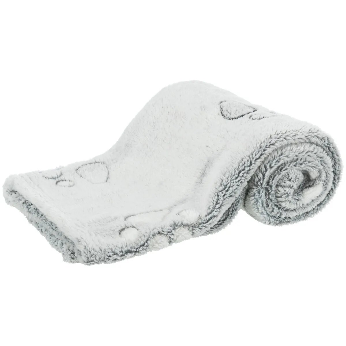 Trixie Nando pătură dreptunghiulară câini fleece imprimeu lăbuțe gri Nando pătură dreptunghiulară câini M-L fleece imprimeu lăbuțe gri 100 x 70 cm