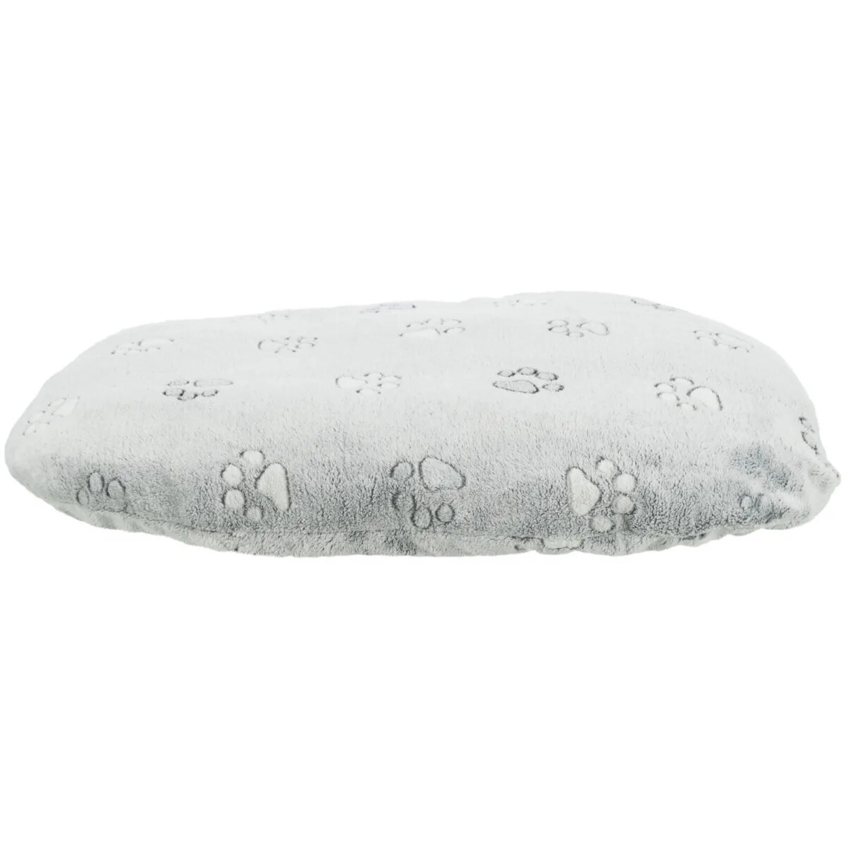 Trixie Nando pernă ovală câini și pisici poliester husă detașabilă gri Nando pernă ovală câini și pisici XS-S poliester imprimeu lăbuțe husă detașabilă gri 60 x 50 cm
