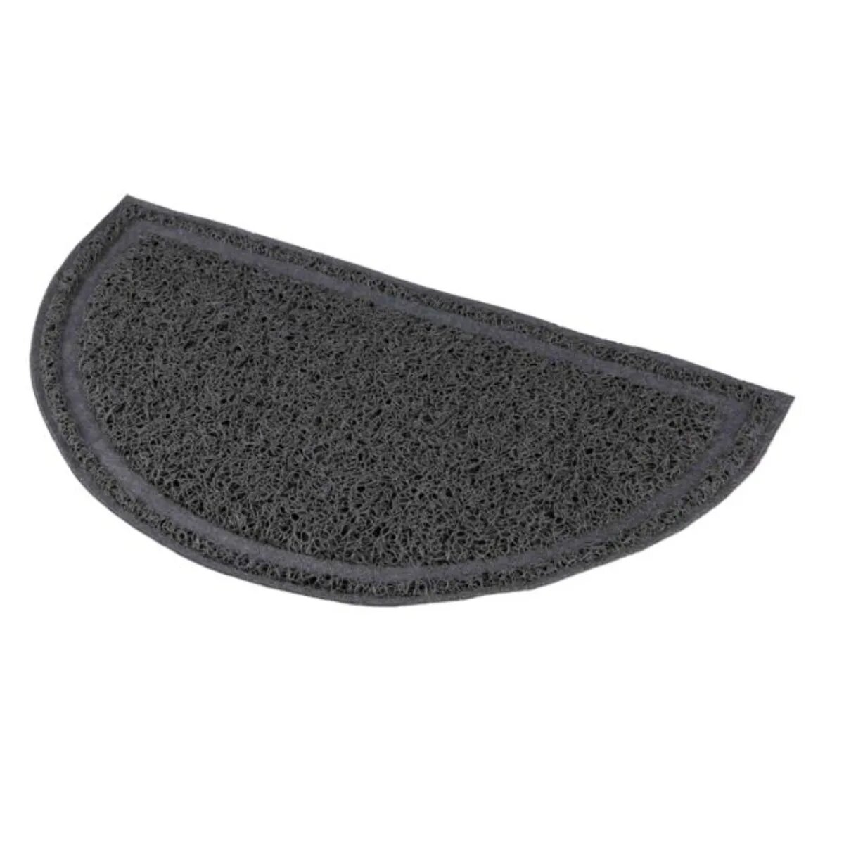 Trixie Non-slip covoraș litieră semicircular pisici antracit 59x35 cm