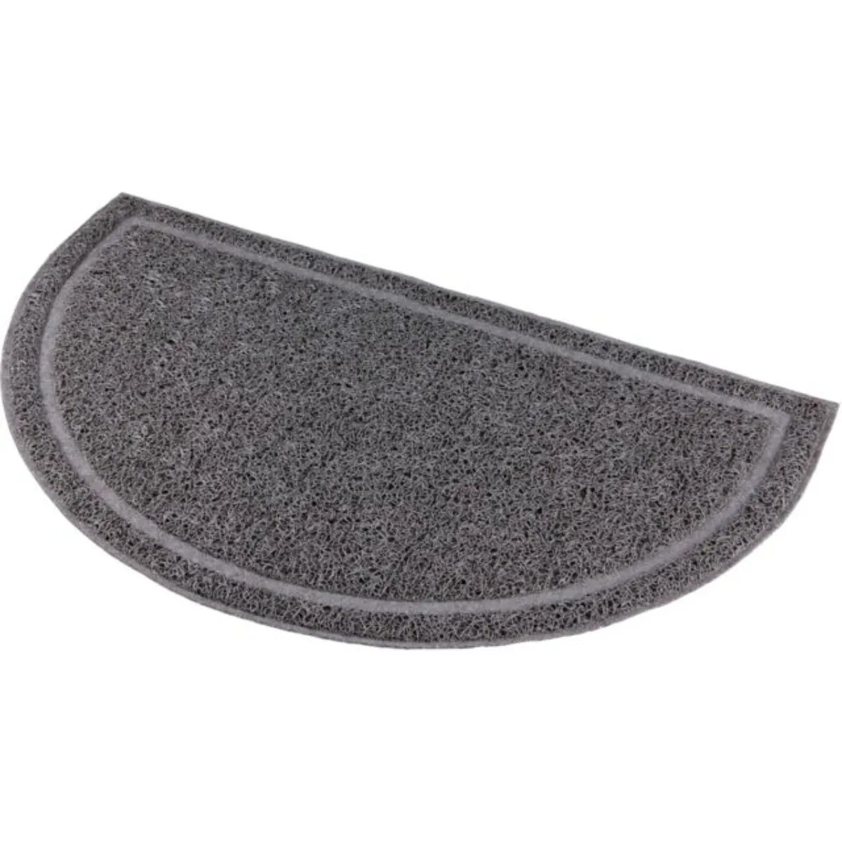 Trixie Non-slip covoraș litieră semicircular pisici antracit 59x35 cm
