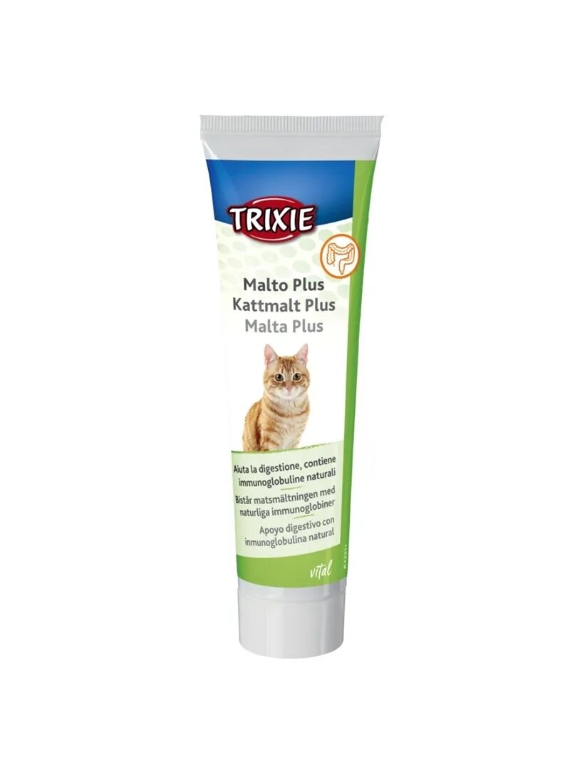 Trixie Pasta de Malt cu Imunoglobuline Anti-Hairball 100 g