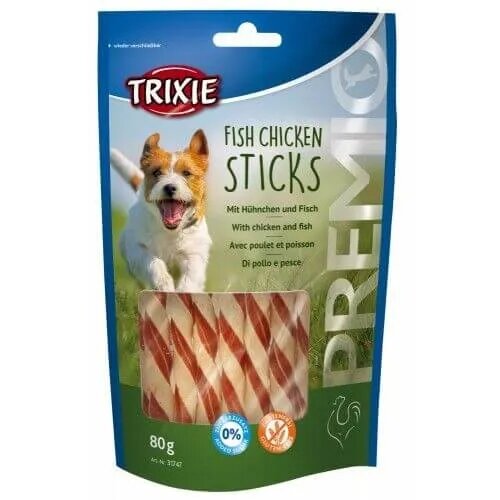Trixie Recompense Sticks Premio Cu Pui Si Peste 80 g