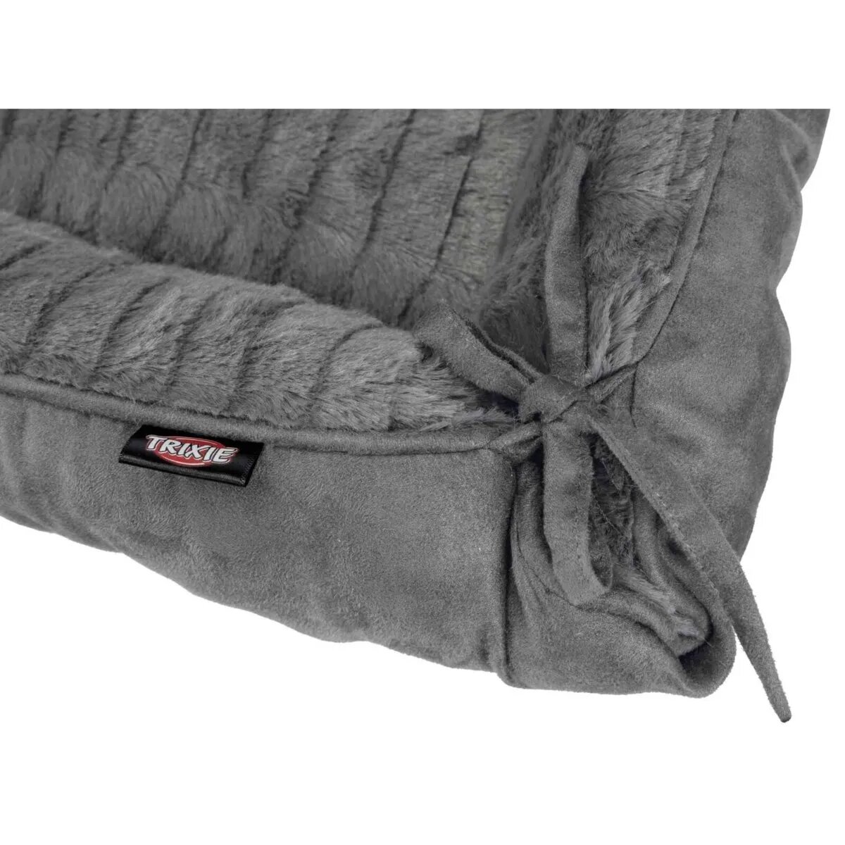Trixie Relax pat dreptunghiular câini S-M poliester gri 70 x 60 cm