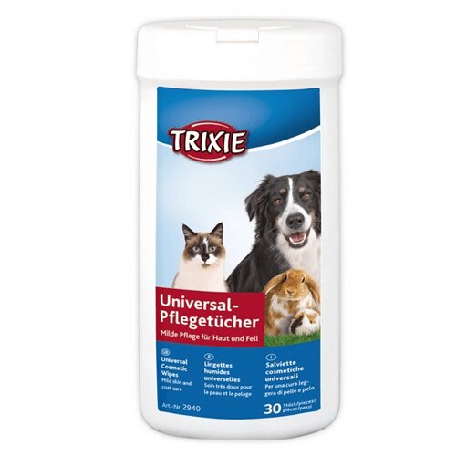 Trixie Servetele Umede Antiinflamatoare cu Aloe Vera 30 bucati