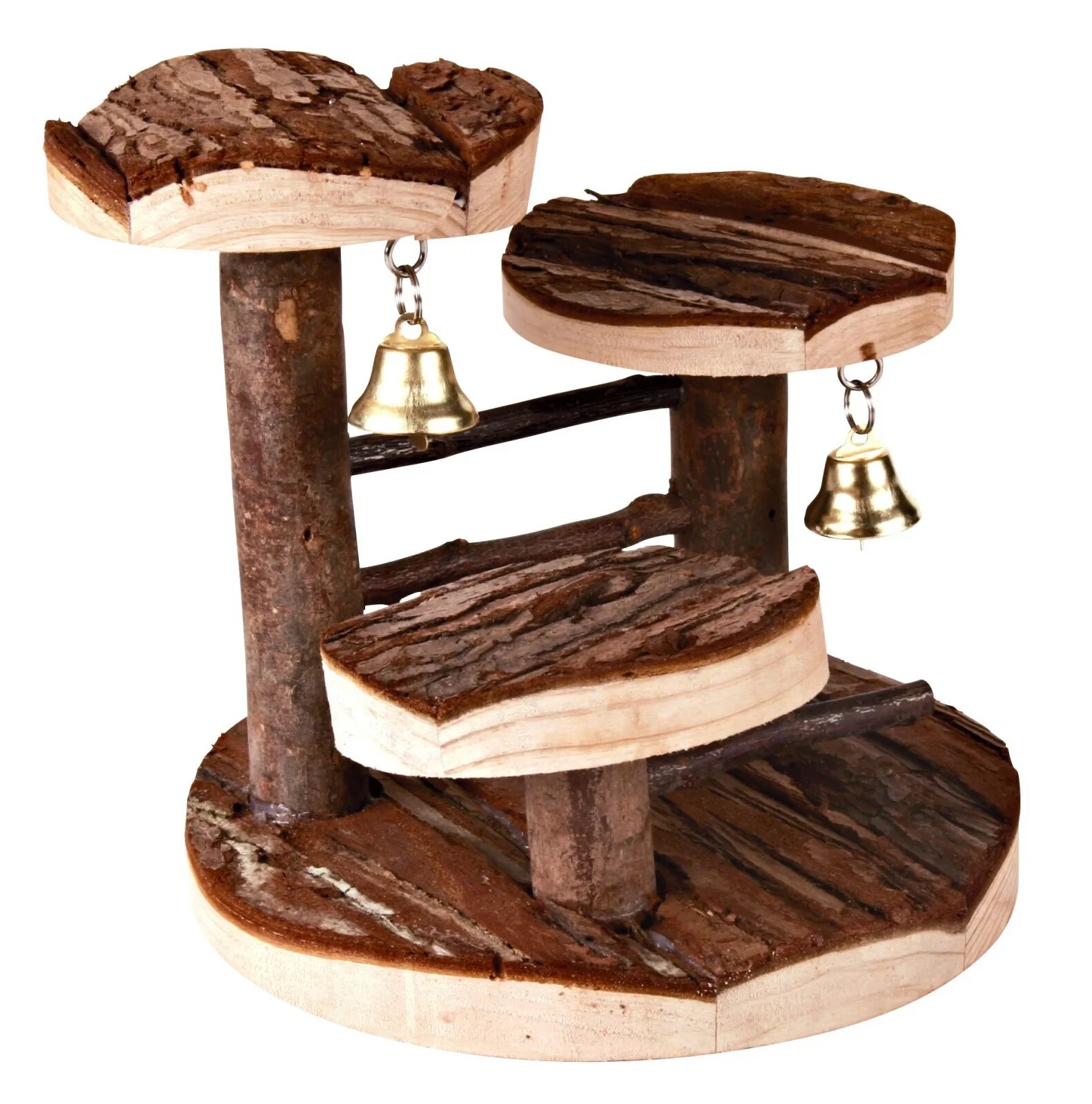 Trixie Set Masute Natural pentru Rozatoare 14x14 cm