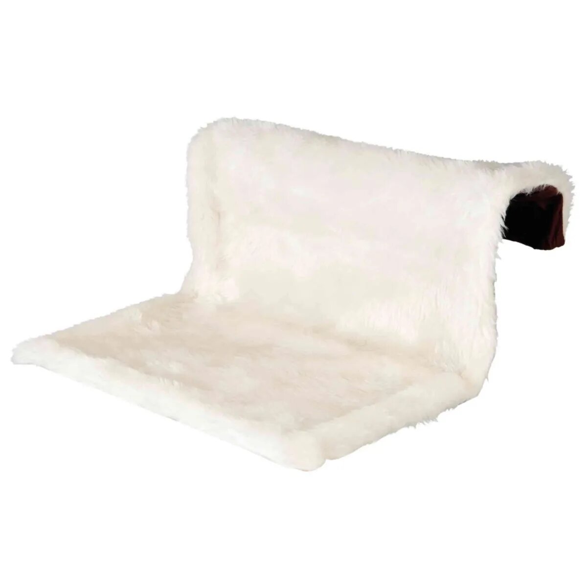 Trixie sezlong pentru calorifer dreptunghiular pisici poliester bej și crem 45 x 26 x 31 cm