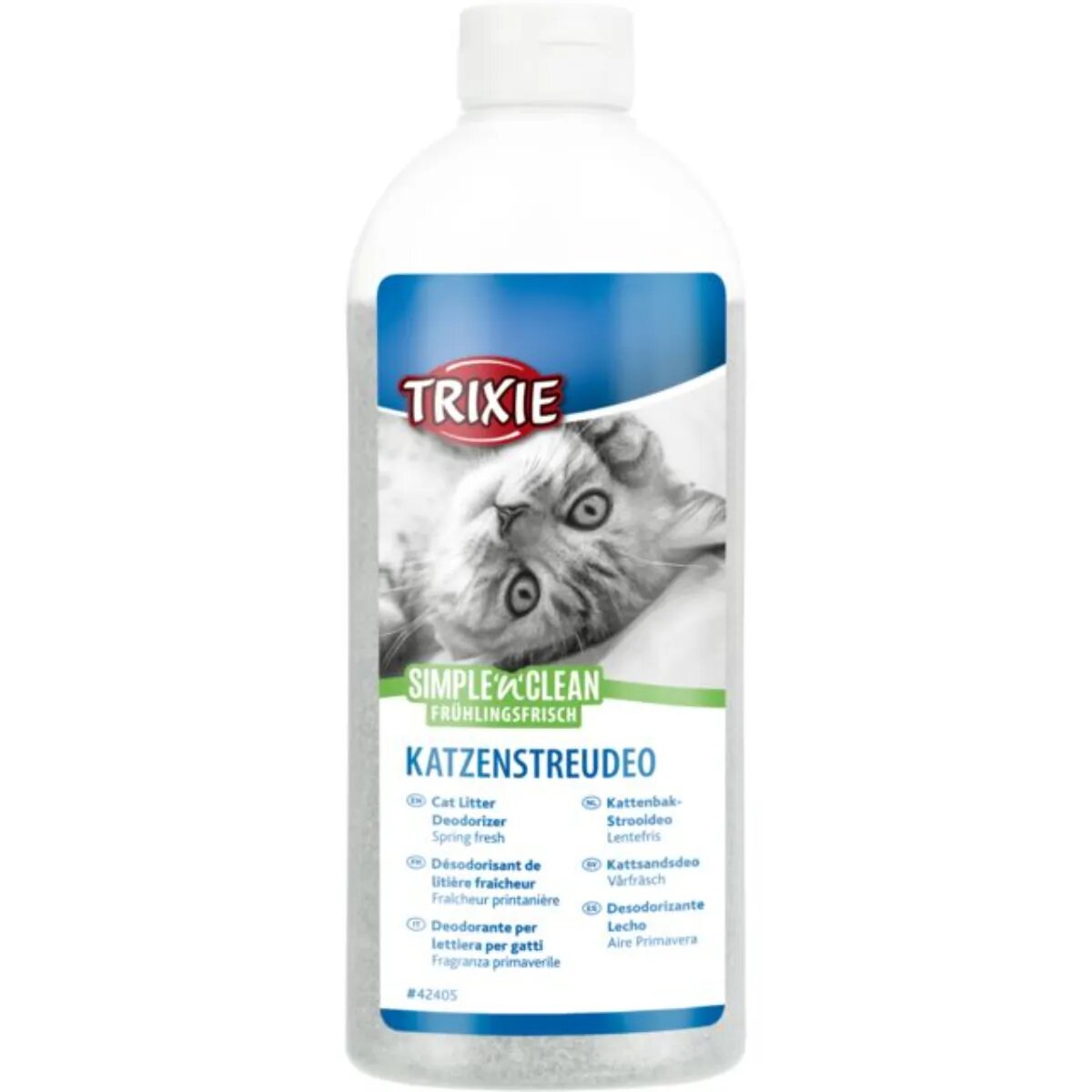 Trixie Simple'n'Clean Spring Fresh odorizant litieră pisici Fresh 750g