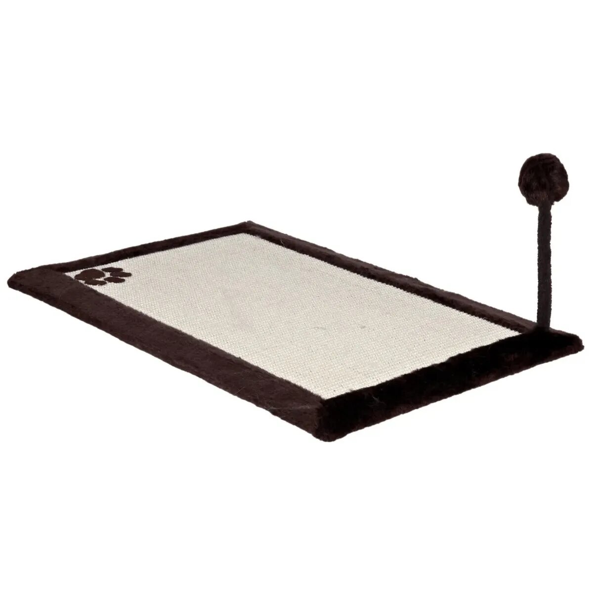 Trixie sisal plat cu jucărie pe arc pisici maro 70 x 45cm