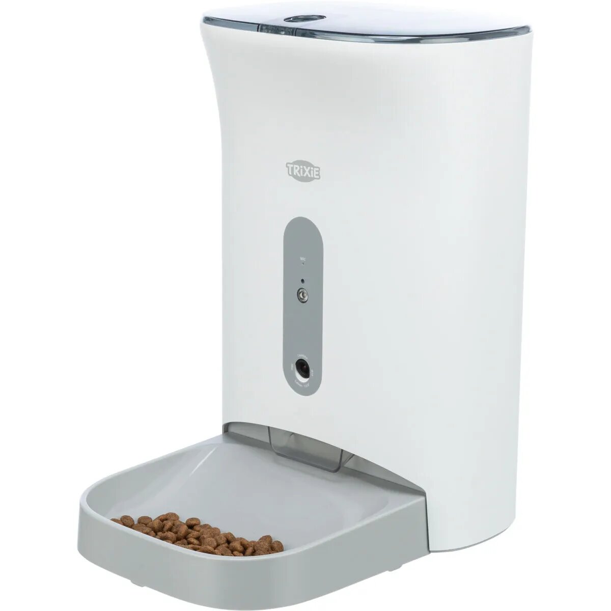 Trixie Smart TX820 hrănitor automat câini 1 bol pătrat programabil aplicație mobilă plastic Smart TX820 hrănitor automat câini și pisici 1 bol pătrat programabil aplicație mobilă plastic alb și gri XS-S(4.5l ⌀1.5cm 38x19cm)