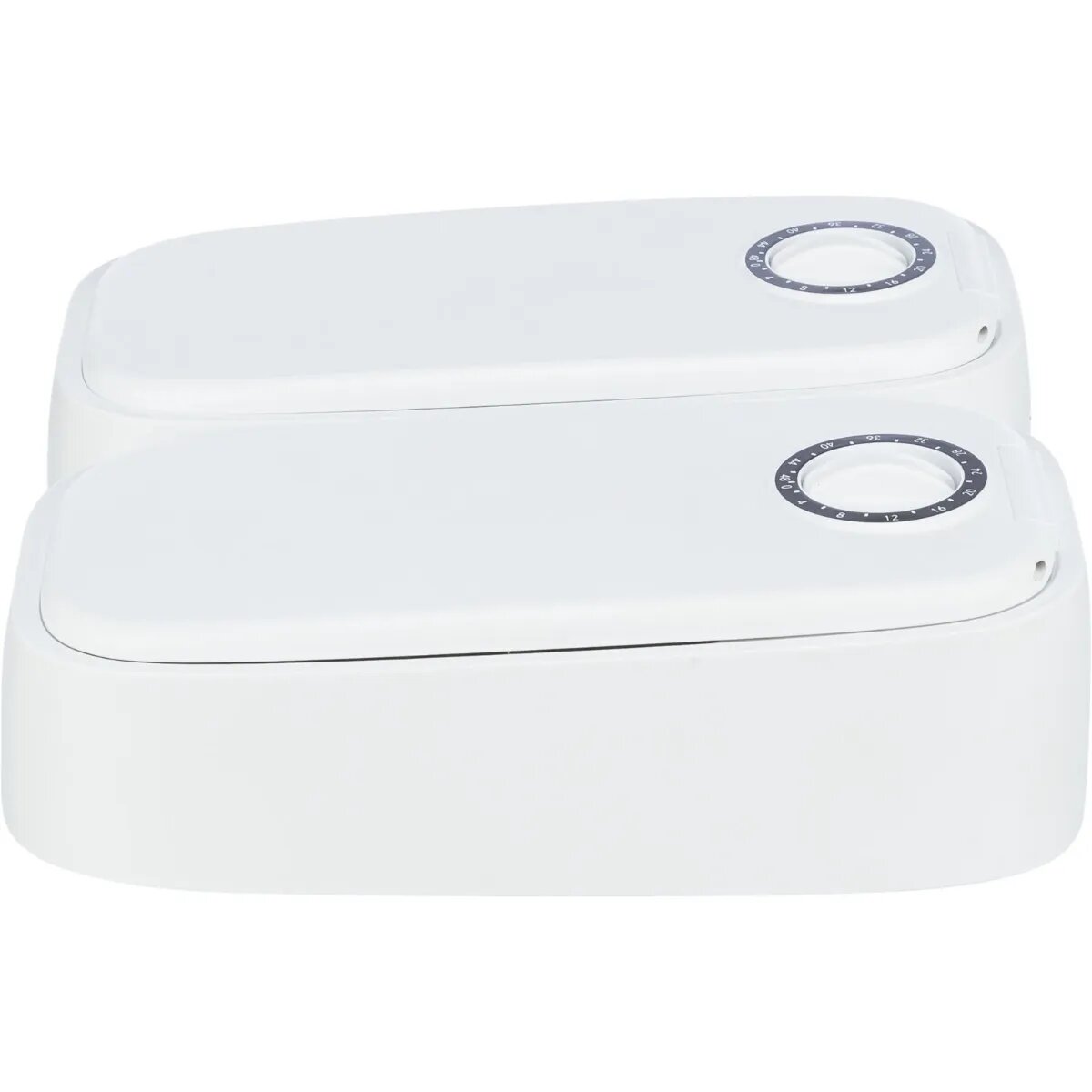 Trixie TX2 hrănitor automat câini 2 boluri dreptunghiular programabil plastic alb și negru S-L(0.6l 27x7cm)