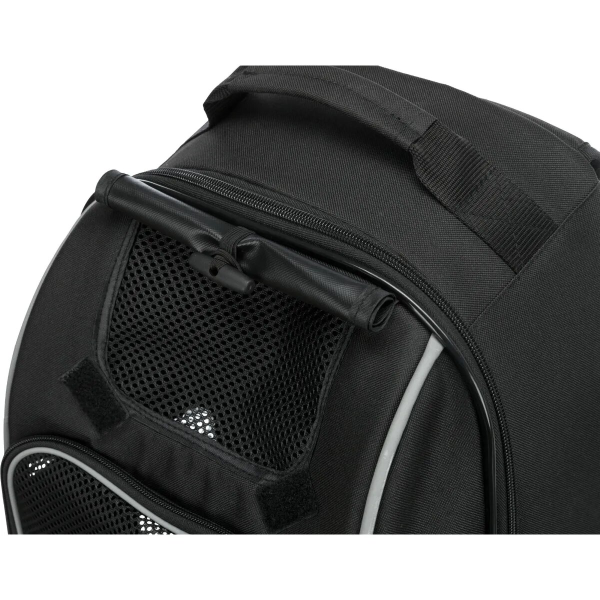 Trixie Wiliam rucsac transport câini XS-L(max. 30kg) poliester deschidere frontală cu buzunare negru 33 x 43 x 23 cm
