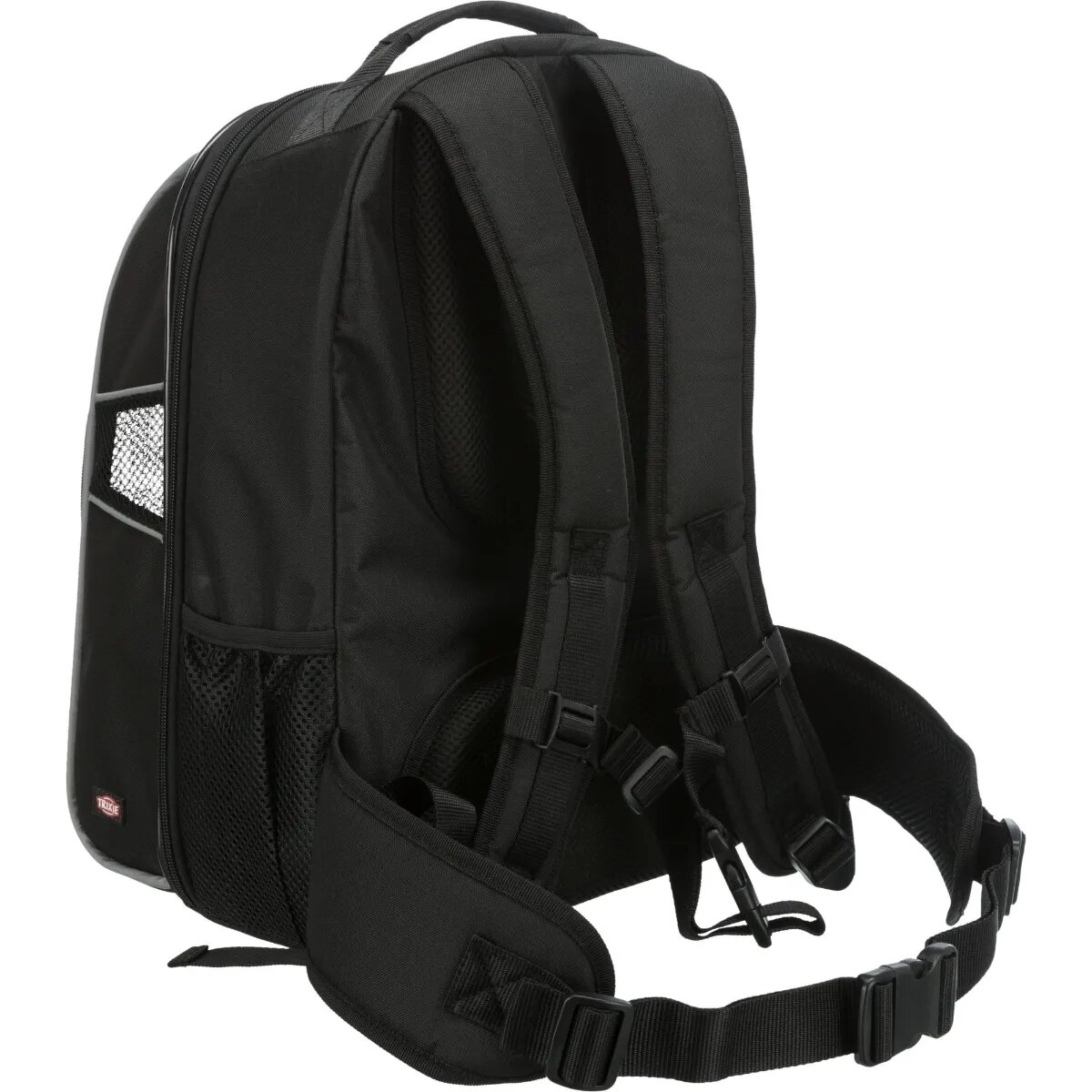 Trixie Wiliam rucsac transport câini XS-L(max. 30kg) poliester deschidere frontală cu buzunare negru 33 x 43 x 23 cm