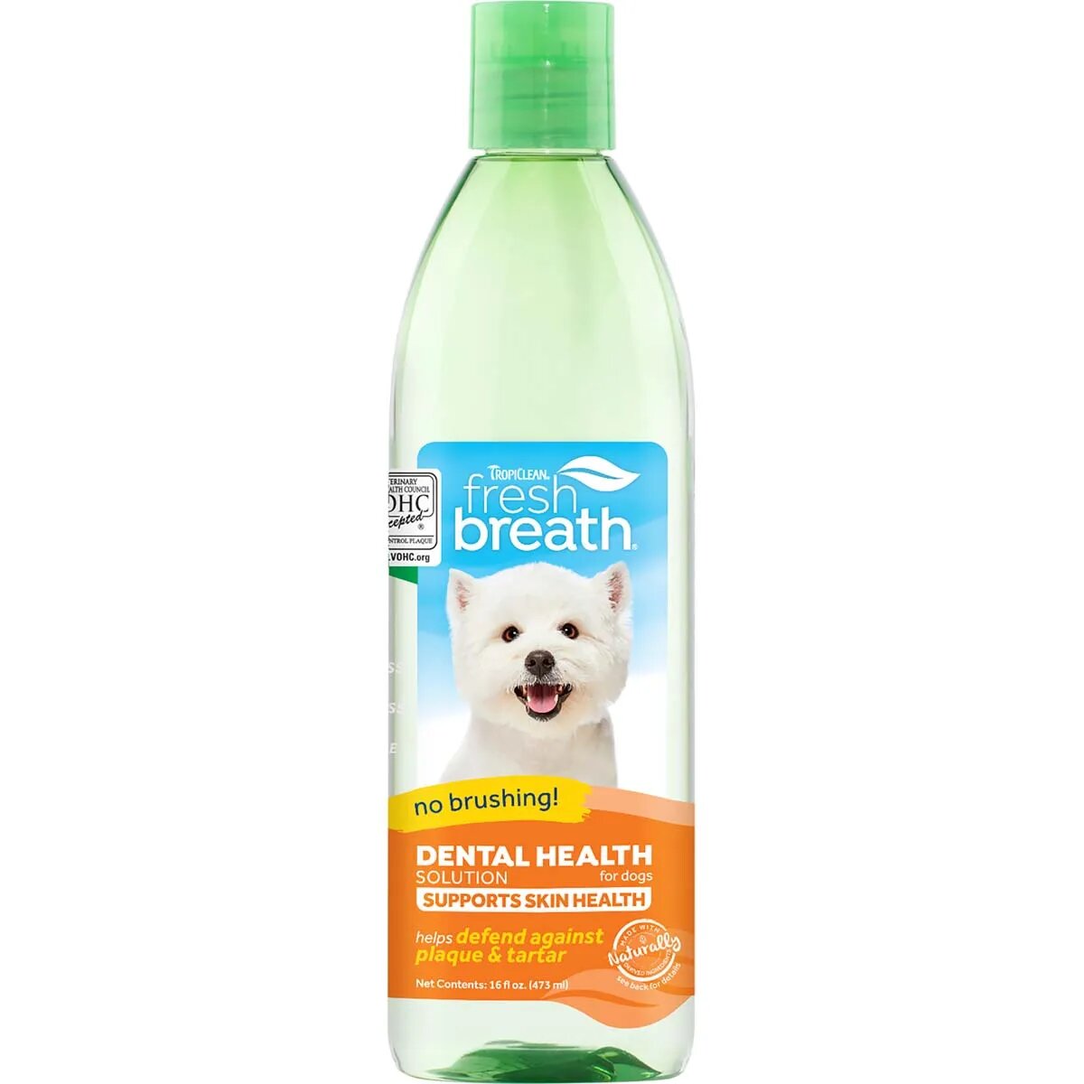 Tropiclean Aditiv Apa Oral Care Skin & Coat 473 ml