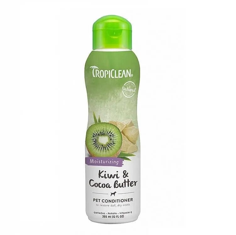 Tropiclean Balsam cu Kiwi si Unt de Cacao 355 ml