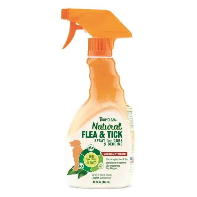 Tropiclean Flea and Tick Spray for Pets 473 ml