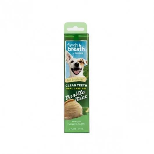 Tropiclean Gel Dentar Fara Periaj pentru Caini Vanilla Mint Oral Care 59 ml