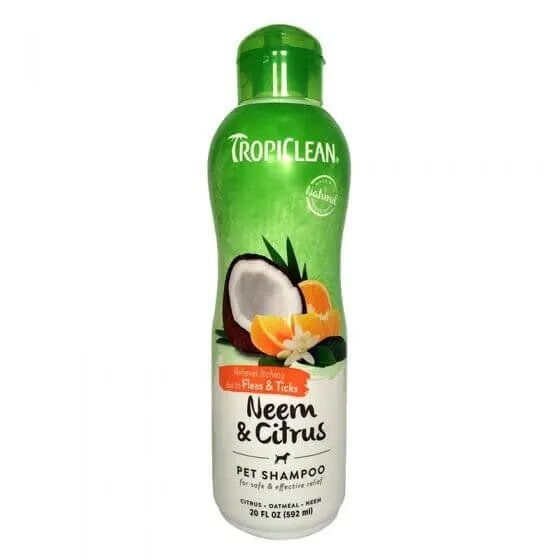 Tropiclean Sampon cu Neem si Citrice 592 ml