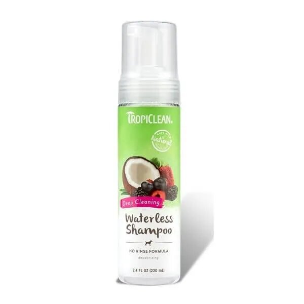 Tropiclean Sampon Curatare Profunda Fara Clatire 236 ml