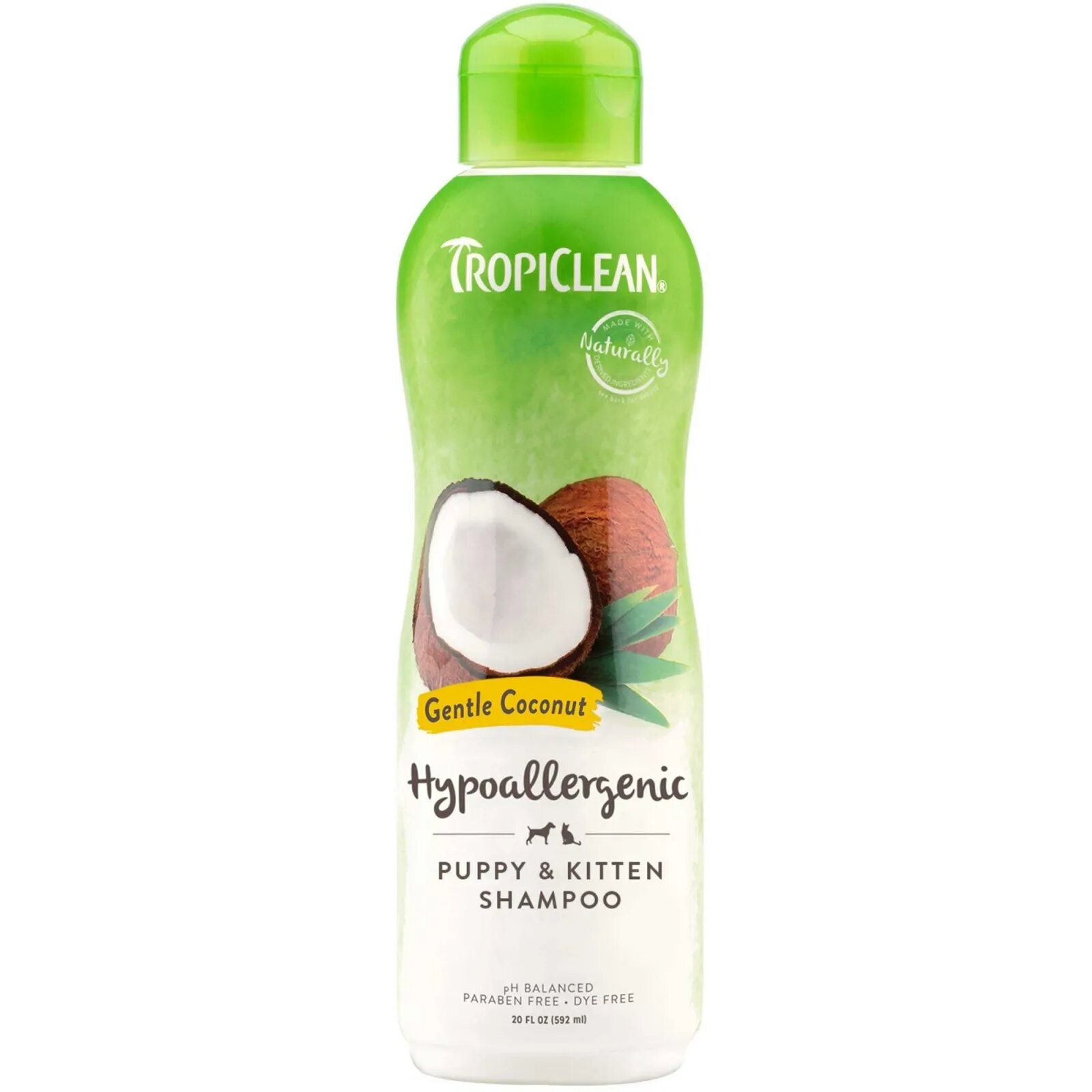 Tropiclean Sampon Puppy & Kitten cu Cocos 592 ml