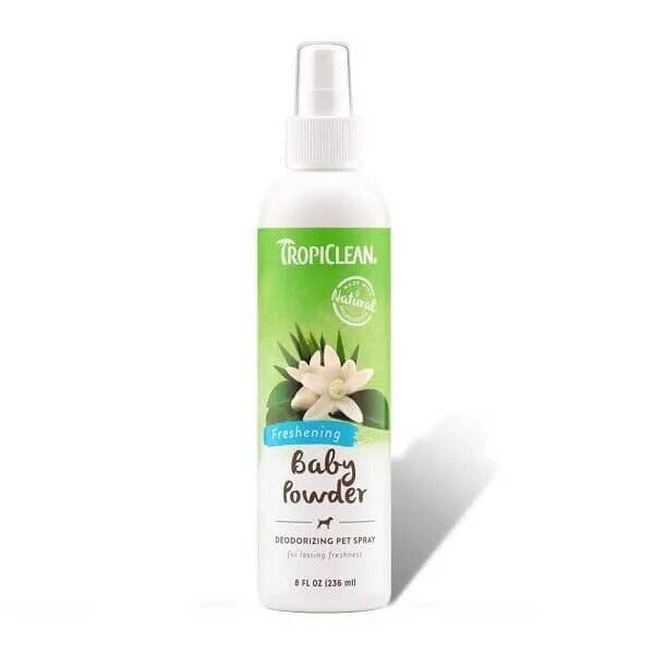 Tropiclean Spray Baby Powder 236 ml