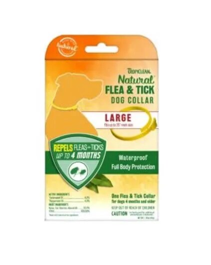 Tropiclean Zgarda Antiparazitara Flea & Tick 63 cm
