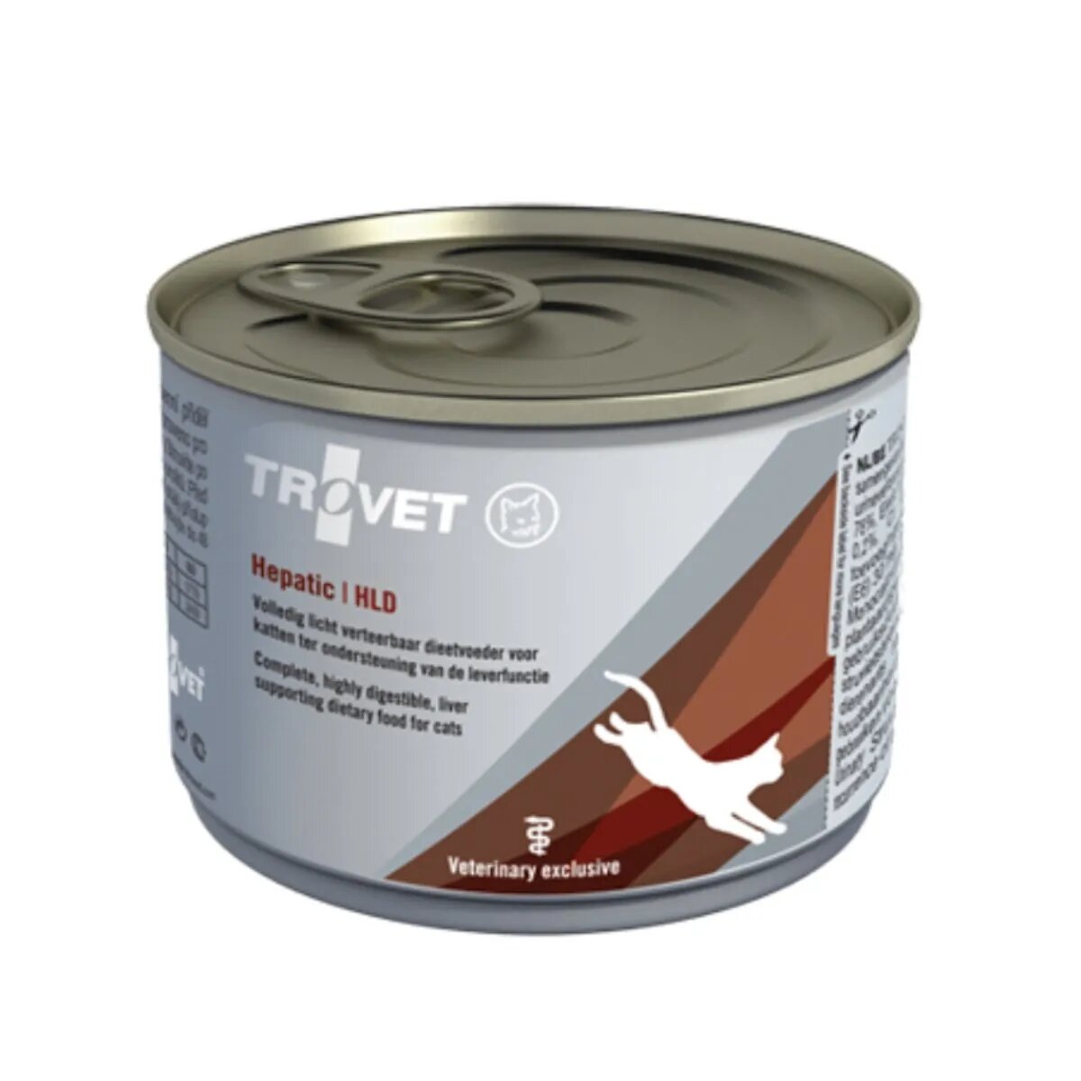 Trovet Cat Hepatic HLD dietă veterinară pisici conservă hrană umedă afecțiuni hepatice (pate) 100g