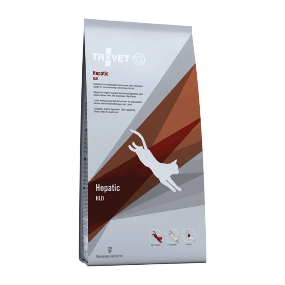 Trovet Cat Hepatic HLD dietă veterinară pisici hrană uscată afecțiuni hepatice 3kg