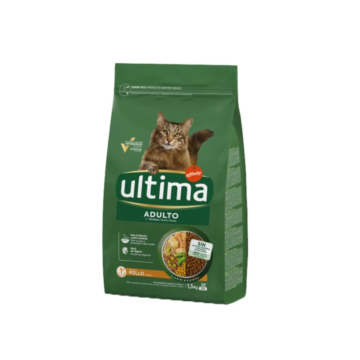 ULTIMA Adult Pui hrană uscată pisici 1.5kg