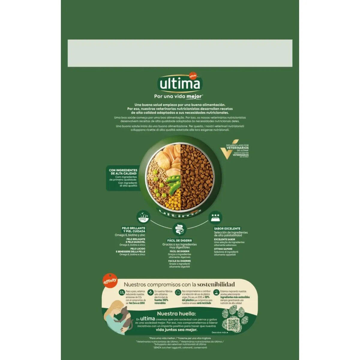 ULTIMA Adult Pui hrană uscată pisici 1.5kg