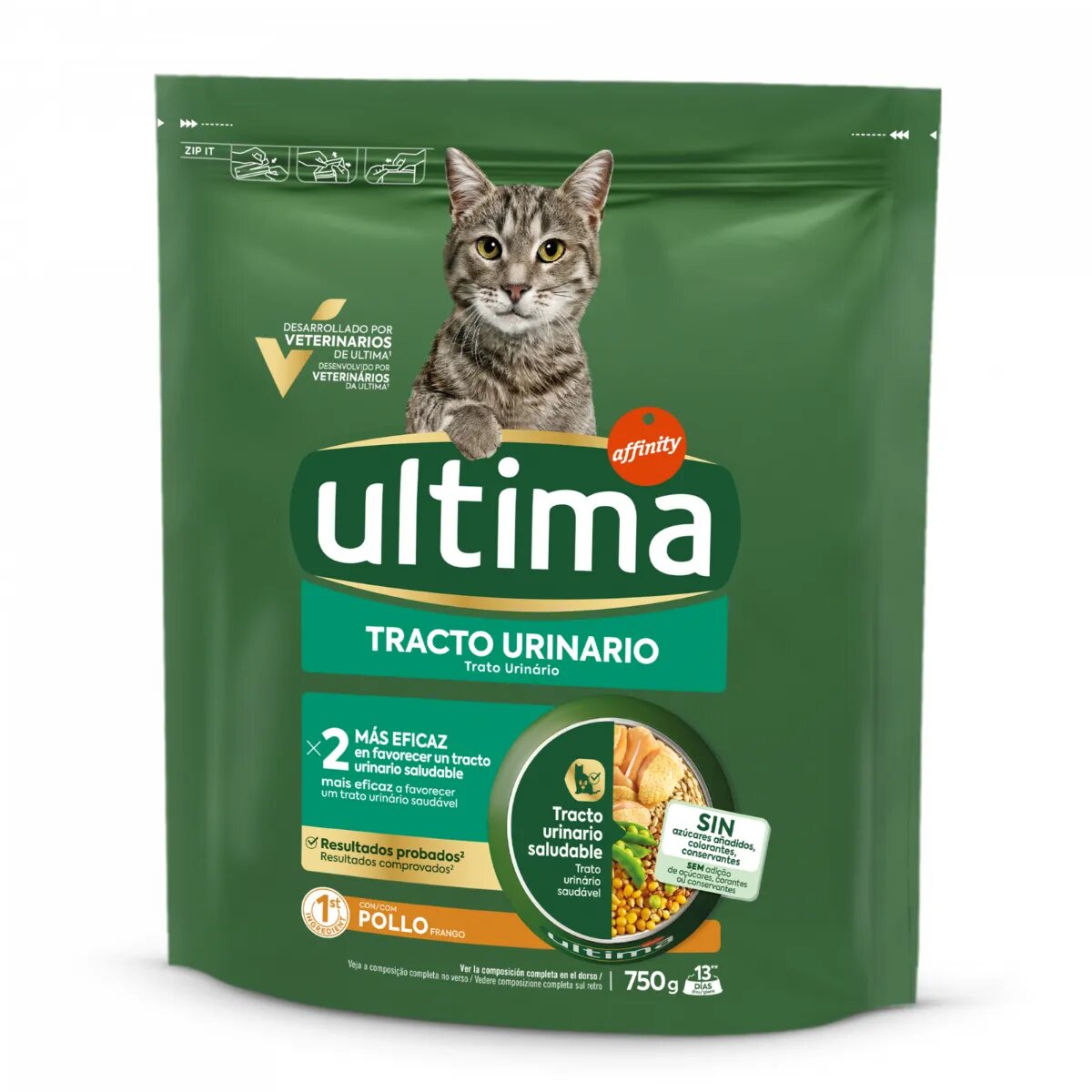 ULTIMA Urinary Pui hrană uscată pisici sistem urinar 750g