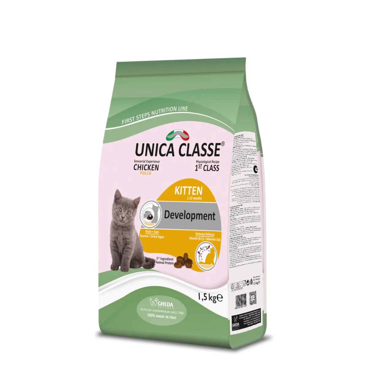 UNICA Classe Kitten Development Pui hrană uscată pisici junior 10kg