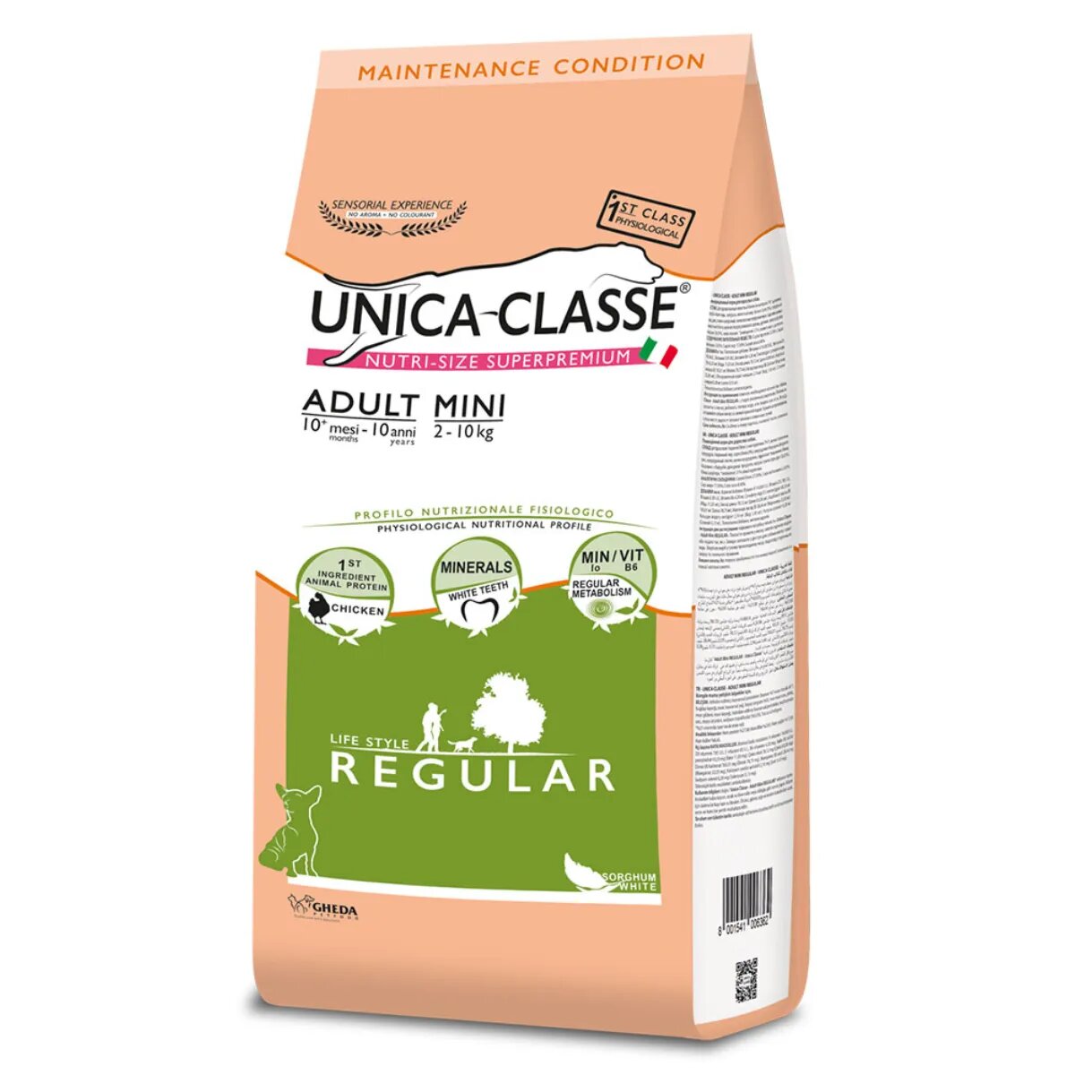 UNICA Classe Regular Mini XS-S Pui hrană uscată câini 7.5kg