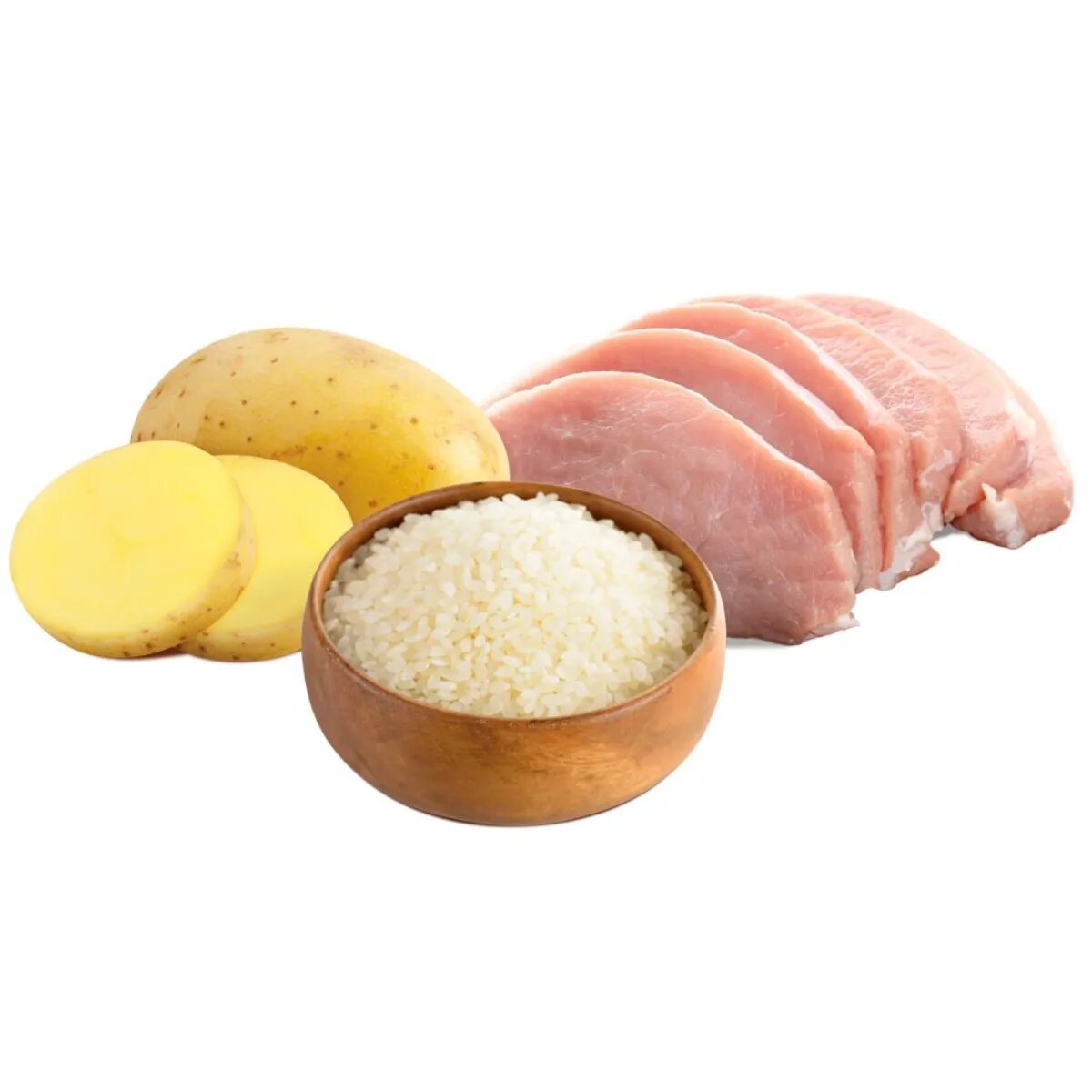 UNICA Natura Mono M-XL Porc și Orez hrană uscată câini 12kg