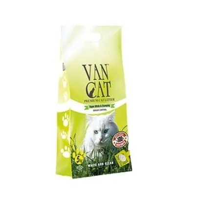 Vancat Pin așternut igienic pisici granule bentonită aglomerant neutralizare mirosuri 5kg