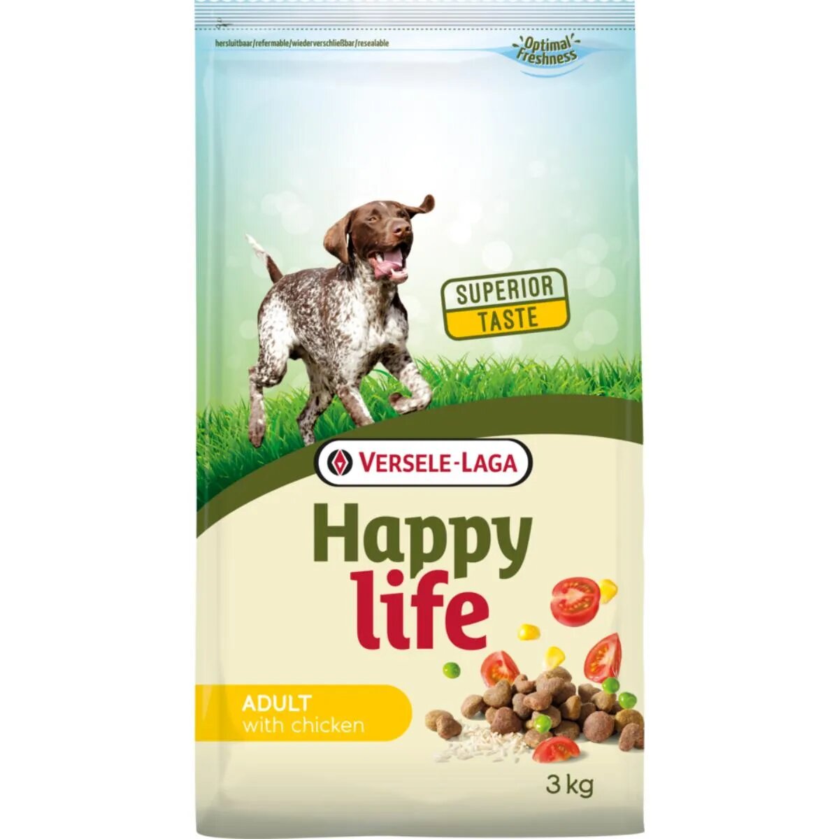 Versele Laga Happy Life XS-XL Pui hrană uscată câini 15kg