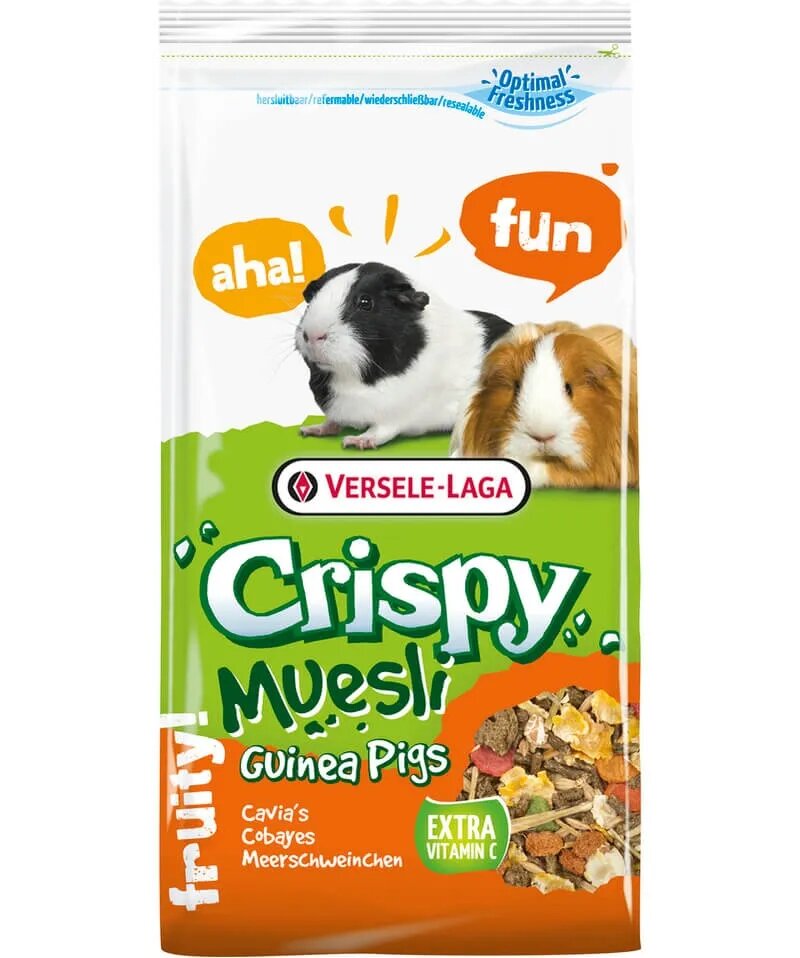 Versele Laga Hrana pentru Porcusori de Guineea Crispy Muesli 20 kg