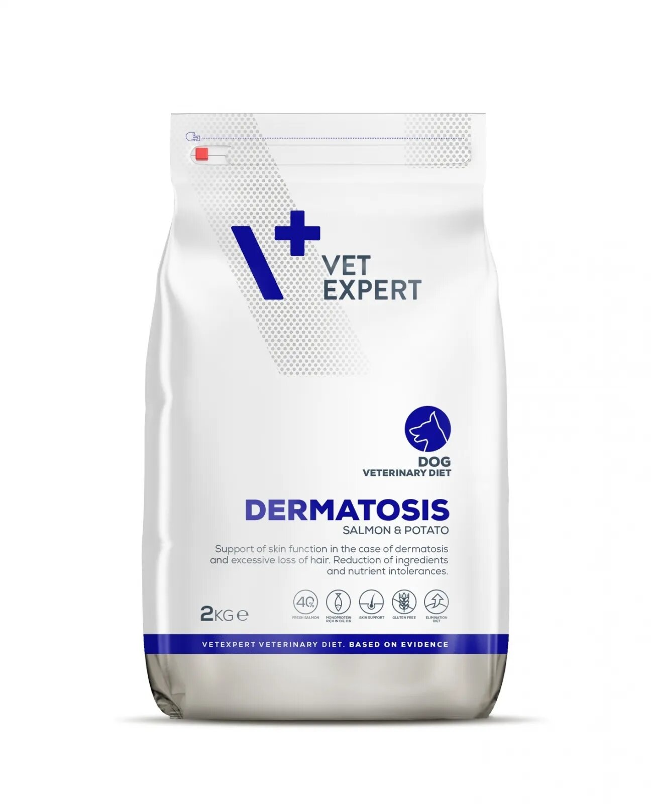 VET EXPERT 4T Veterinary Diet Dog Dermatosis Somon si Cartofi 2 Kg