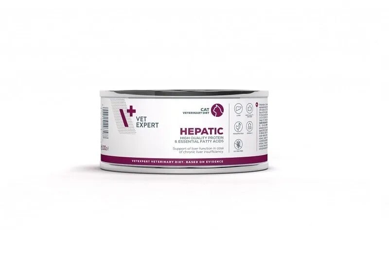 VET EXPERT 4T Veterinary Diet Hepatic Cat Conserva 100 g