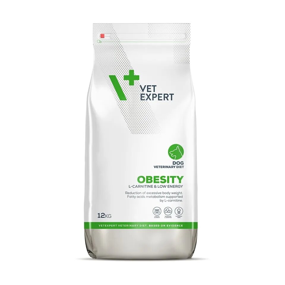 VET EXPERT 4T Veterinary Diet Obesity Dog Pui 12 Kg