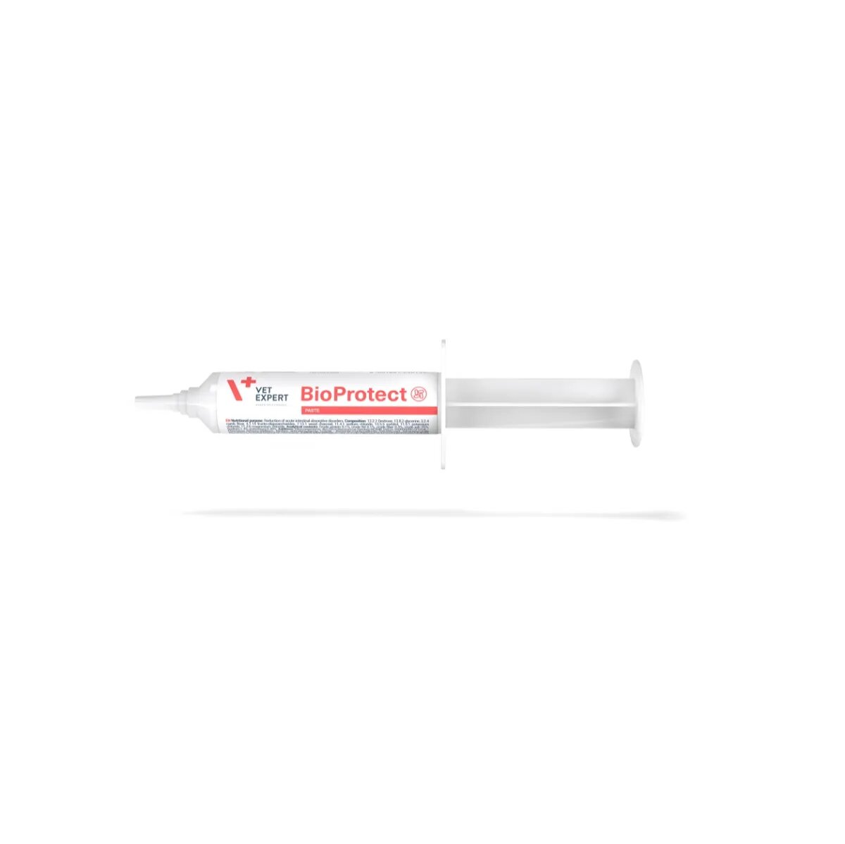 VET EXPERT Bioprotect supliment sistem digestiv câini pastă orală Bioprotect XS-XL supliment sistem digestiv câini și pisici seringă gradată 15ml pastă orală