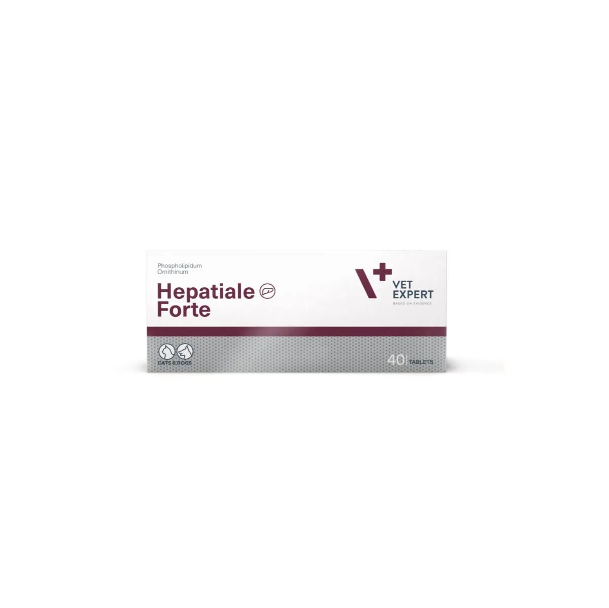 VET EXPERT Hepatiale Forte supliment sistem hepatic câini comprimate Hepatiale Forte supliment sistem hepatic câini și pisici cutie 40 comprimate