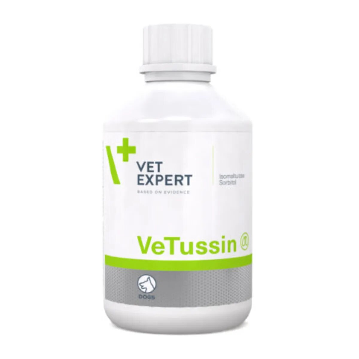 VET EXPERT VeTussin supliment sistem respirator câini suspensie orală VeTussin XS-XL supliment sistem respirator câini flacon 100ml suspensie orală
