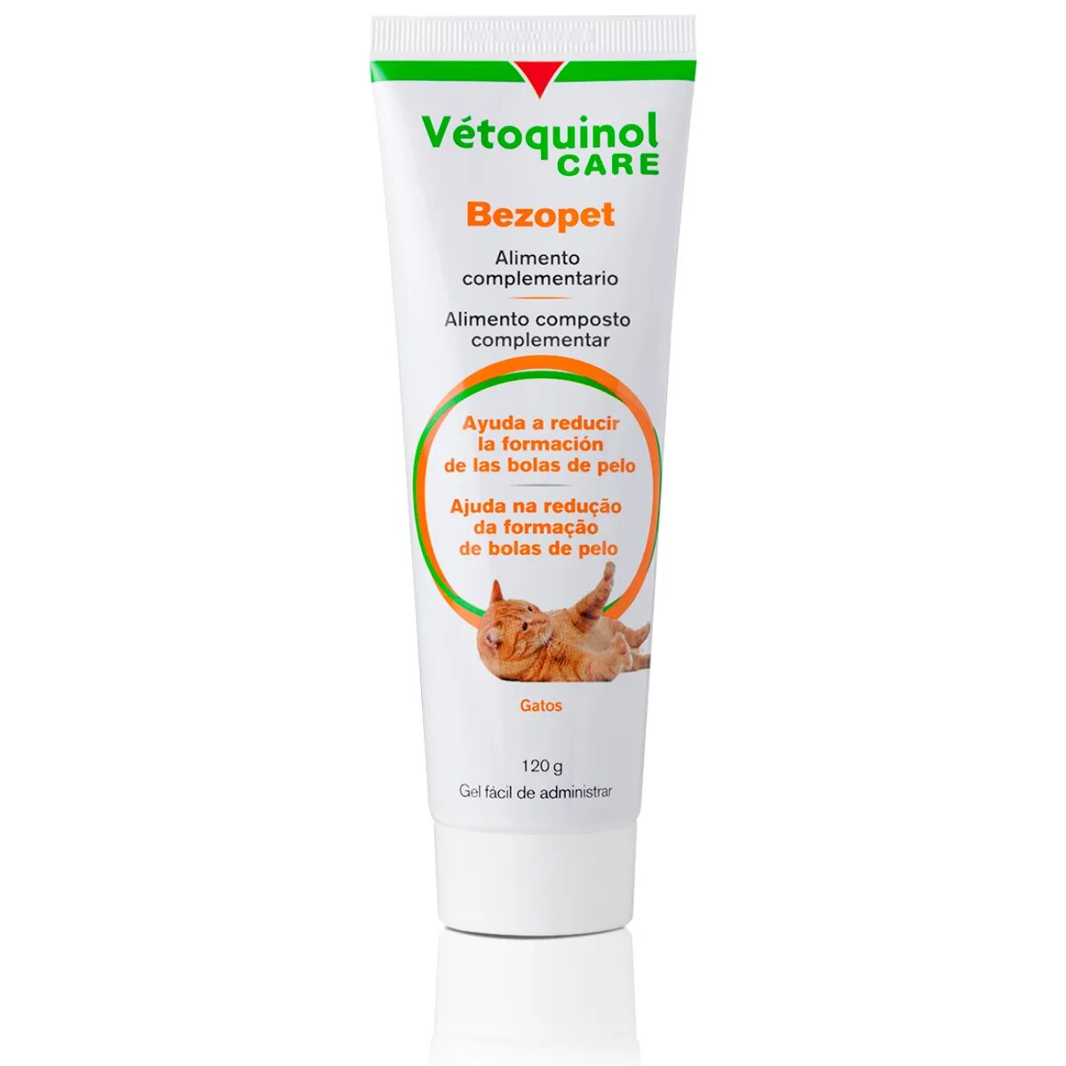 Vetoquinol Benzo-Pet supliment sistem digestiv limitarea ghemurilor de blană pisici gel Benzo-Pet supliment sistem digestiv limitarea ghemurilor de blană pisici flacon 120g gel