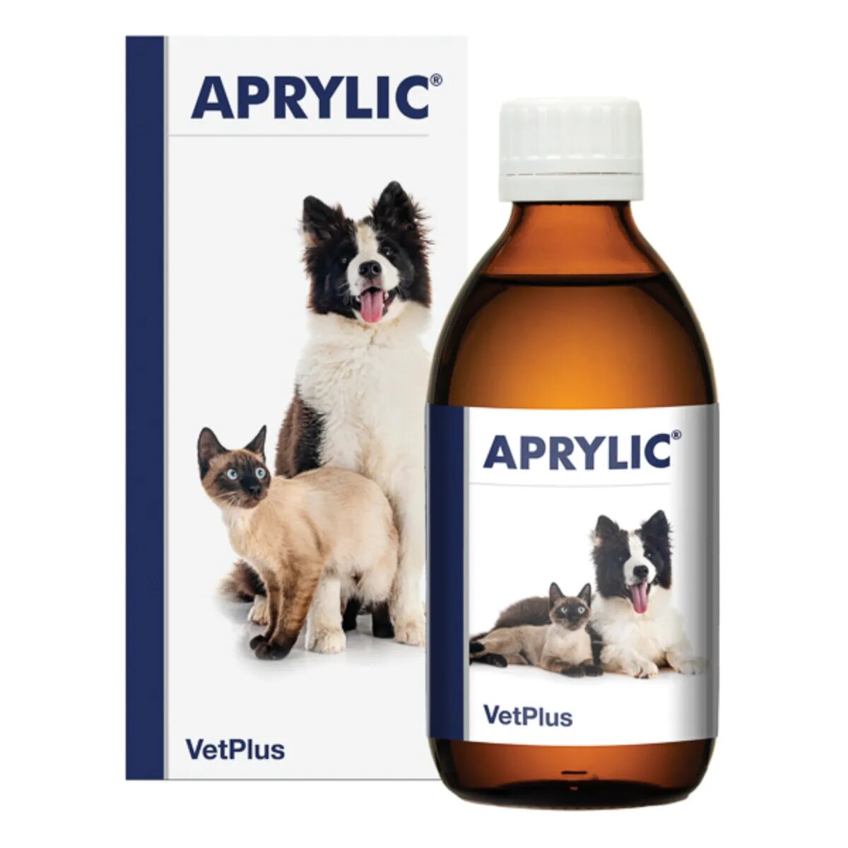Vetplus Aprylic supliment sistem nervos & calmante câini suspensie orală Aprylic XS-XL supliment sistem nervos & calmante câini și pisici flacon 500ml suspensie orală