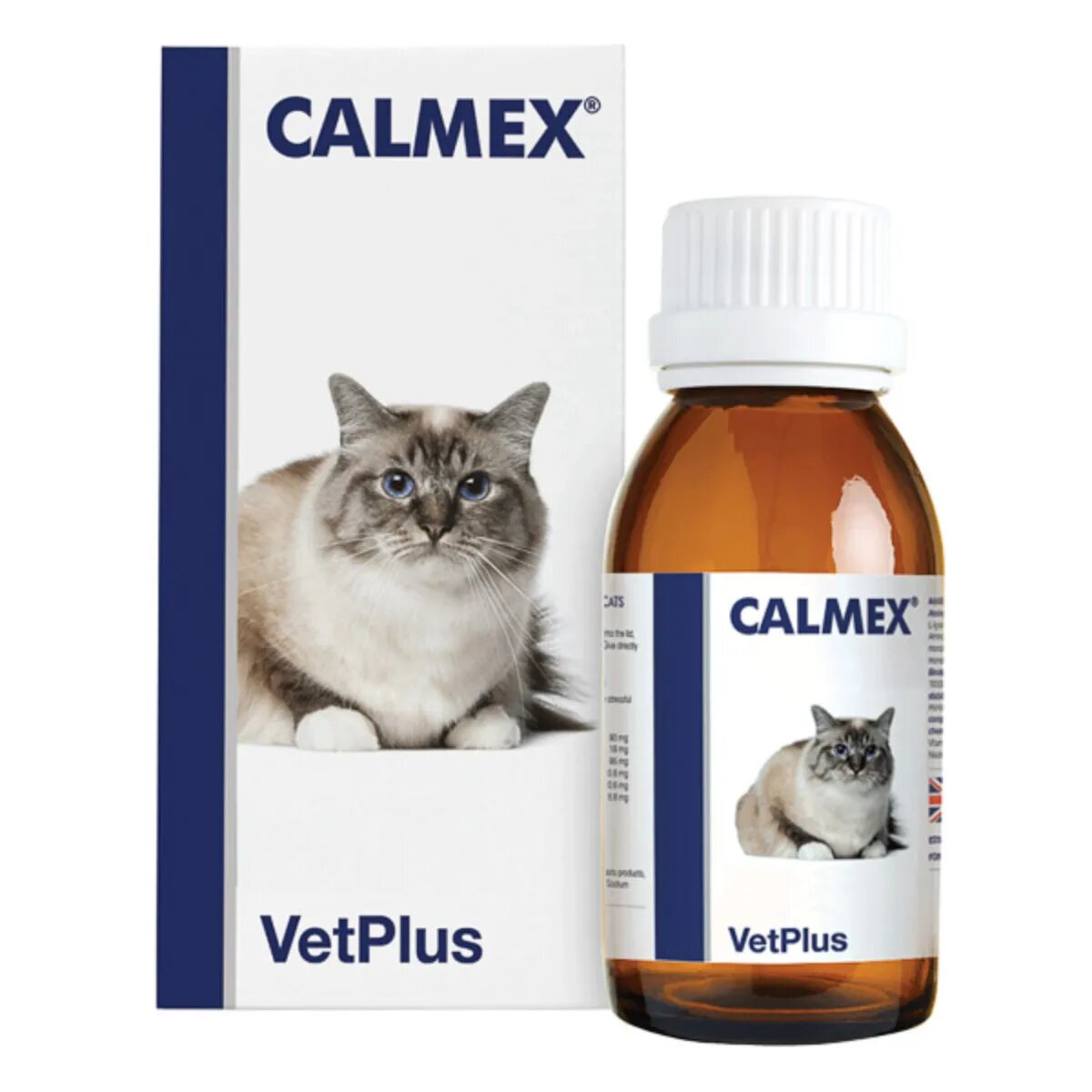 Vetplus Calmex supliment sistem nervos & calmante pisici suspensie orală Calmex supliment sistem nervos & calmante pisici cutie 60ml suspensie orală