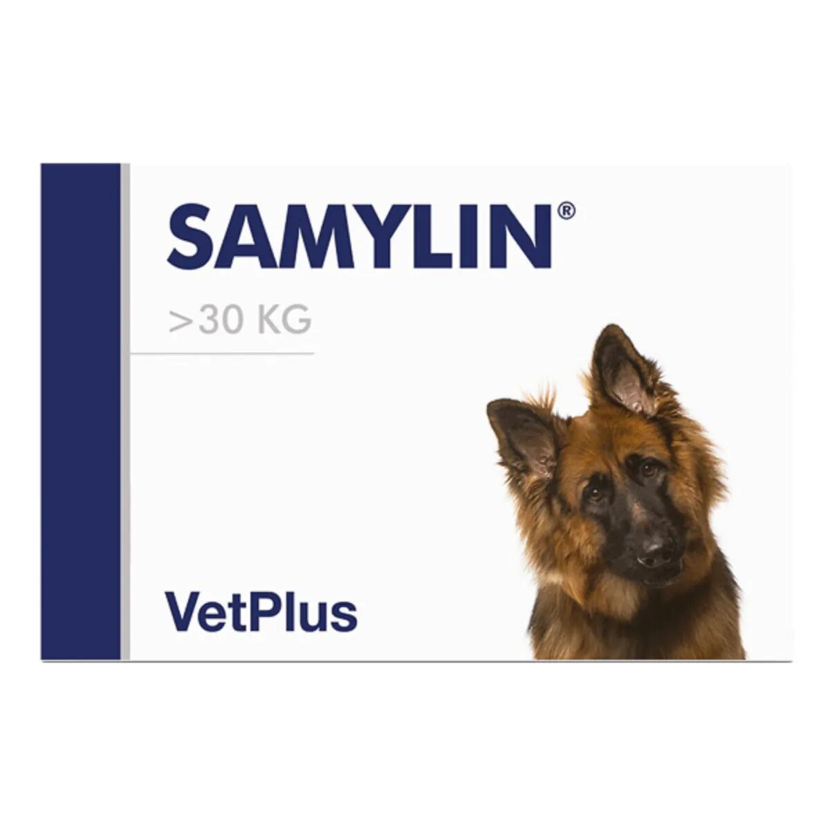 Vetplus Samylin Large Breed supliment sistem hepatic câini comprimate Samylin Large Breed L-XL supliment sistem hepatic câini cutie 30 comprimate