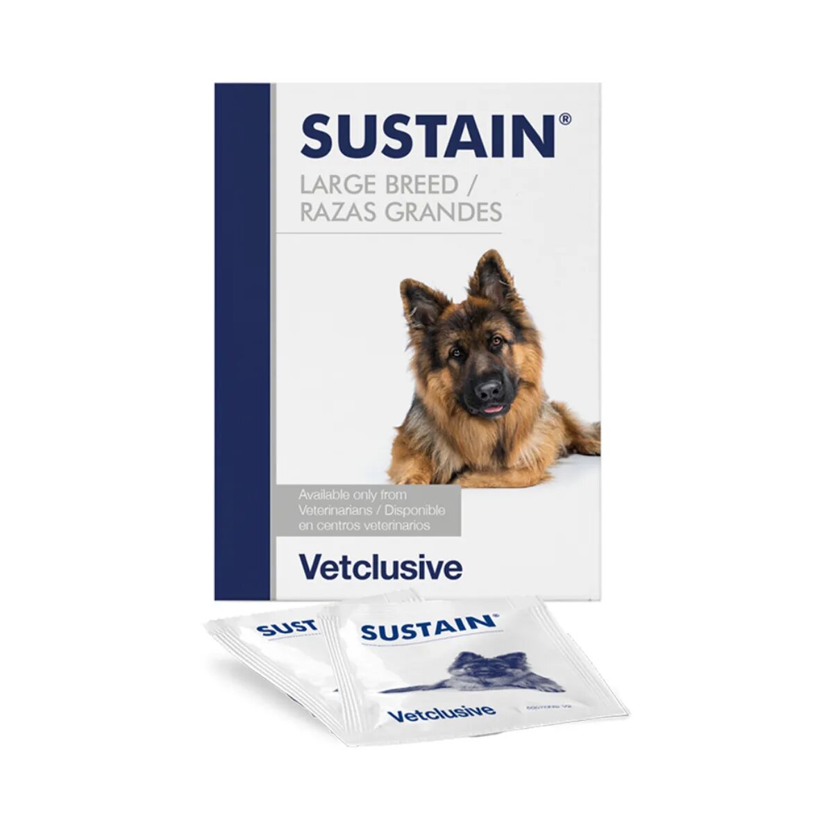 Vetplus Sustain Large Breed supliment sistem digestiv & probiotice sistem imunitar câini pudră Sustain Large Breed L-XL supliment sistem digestiv & probiotice sistem imunitar câini plic 5.4g x 30buc pudră